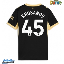 Manchester City Abdukodir Khusanov #45 Bortedrakt Dame 2026-27 Kortermet